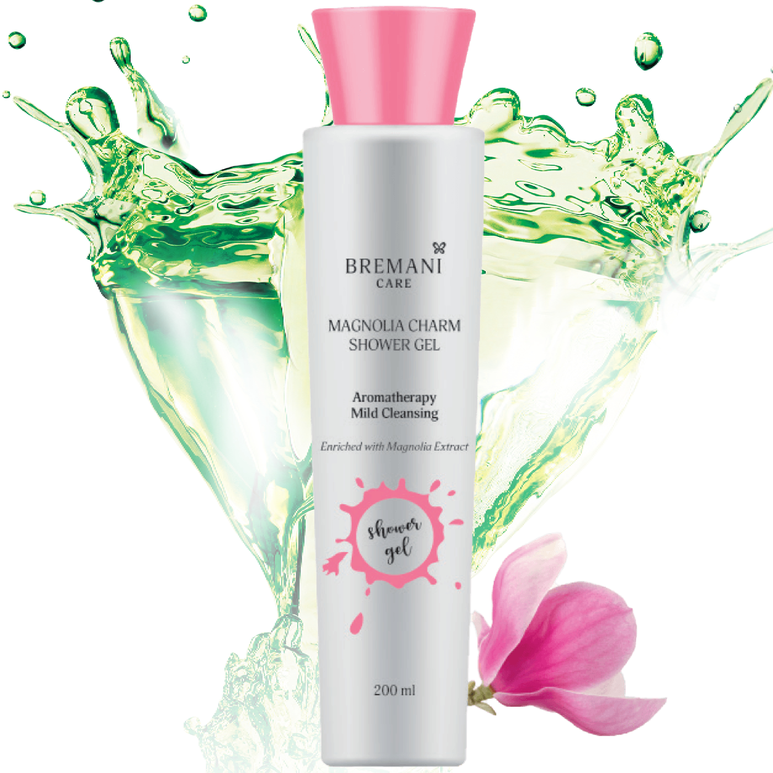 Magnolia Charm Shower Gel Bremani Гель для душу «Чарівність магнолії» НСП